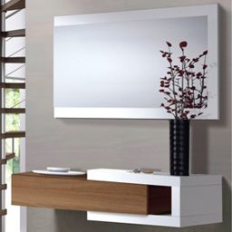Side table & mirror