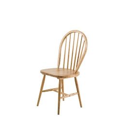 ALBA - Chaise vintage en hévéa