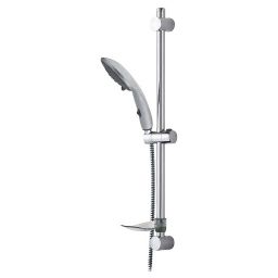 Ensemble de douche Ecostop chromé