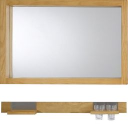 Miroir + crédence Aquitane II 90 cm