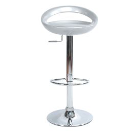 Tabouret de bar / cuisine gris moderne COMET (lot de 2)