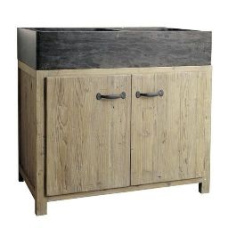 Recycled Pine Kitchen Sink Unit Copenhague kitchen