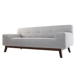 Canapé design 2-3 personnes gris VILA