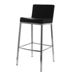 Lot de 2 tabourets design noir Epsilon