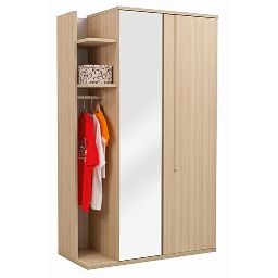 Wardrobe 2 hinged doors GRAPHIC