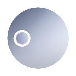 Miroir rond éclairant Savannah 70 cm