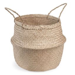 Thai plant fibre basket H 47cm