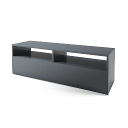 Meuble TV Design Laqué COLORED gris
