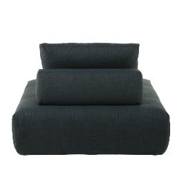 Anthracite Grey Armless Chair Nomad
