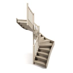 Escalier sur mesure à la française