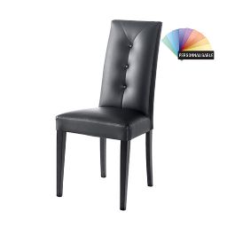 Chaise noir ZURIGO