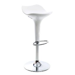 Tabouret de bar design blanc URANUS