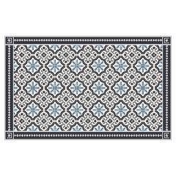 Tapis vinyle Trianon Bleu