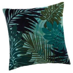 CANOPÉE cushion plant print 45 x 45cm