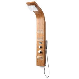 Colonne de douche thermostatique bambou POTOMAC
