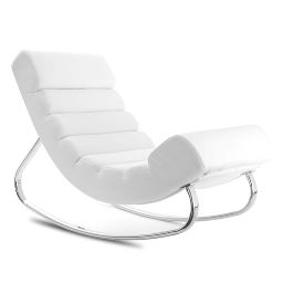 fauteuil relax taylor blanc