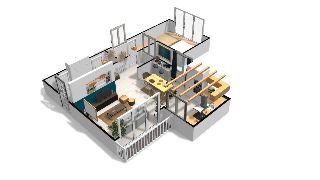 Appartement témoin (bord de mer)