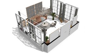 BOHO - ART DECO - "PINK & GOLD"