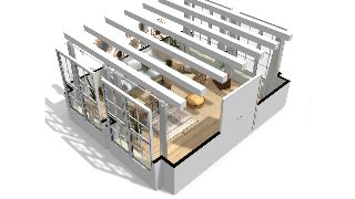 "BOHO" - ART DECO - PINK & GOLD