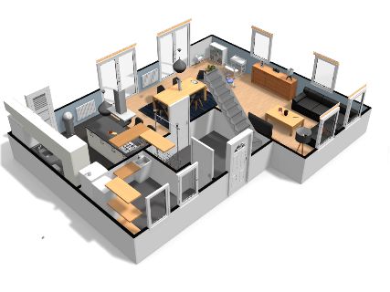 Maison finale - Cuisine 2
