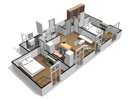 T3 Smart Home Tête d'Or