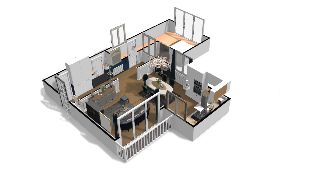 Appartement témoin (style classique)