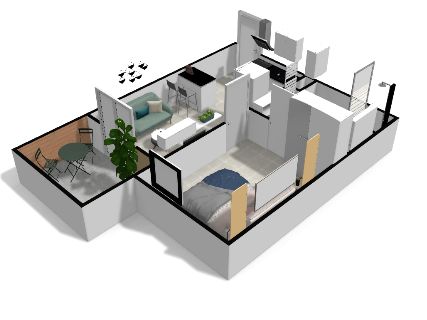 Appartement T2 à vendre - LA CIOTAT