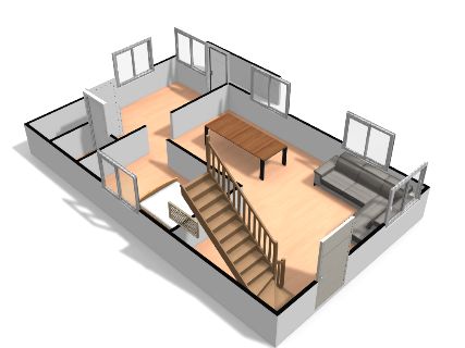 4 BR 2 Story House - New