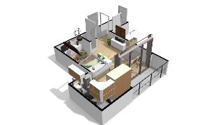 Nouveaux meubles de cuisine